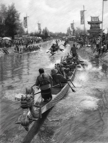 廣東珠江端午龍舟賽激情開戰(zhàn)！400年歷史傳承與650場(chǎng)水上盛宴