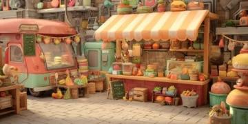 真的好喜歡小吃街