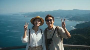 冬季游萬寧：英豪半島大花角至神州半島，晴朗好天氣