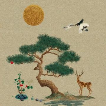 清朝姚墅鄉民在山上突遇老虎,虎一個劍步撲倒了他,利爪抓傷臉頰血流不止