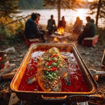 隱秘山水美食地，垂釣捕蝦享時光師傅70年代料理！