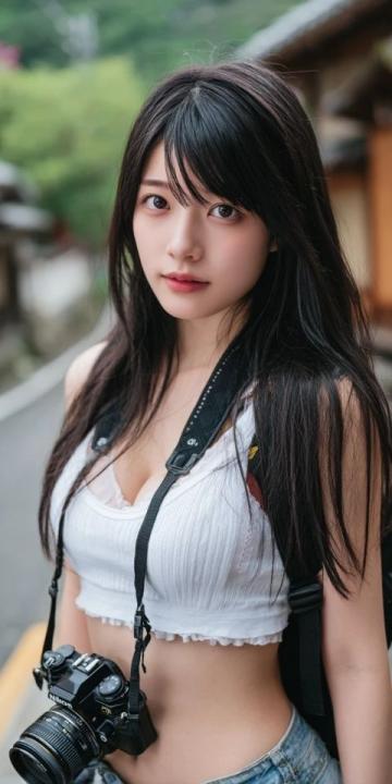 近期頻繁看到假冒的扁擔妹妹，本地人我也未曾見過真人