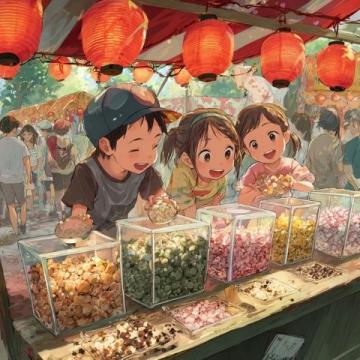 真的好喜歡小吃街