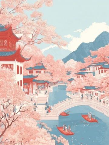 第二十五屆櫻花節盛啟:邂逅五龍潭,共賞春日美景
