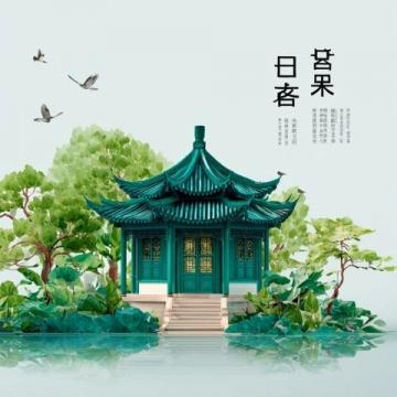 西溪濕地的只此青綠,煙雨江南也很美,隱藏在西溪濕地寶藏度假村落。