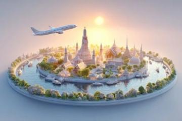 溧陽至曼谷直飛之旅:探索城市逃離新方案