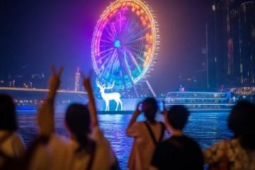 西班牙德埃薩草原風味晚宴點亮上海東方明珠