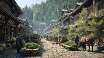 涿州古鎮(zhèn)的房樹豆腐