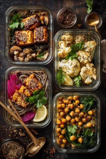 營養均衡的四道家常菜:全面覆蓋碳水、蛋白、維生素與纖維