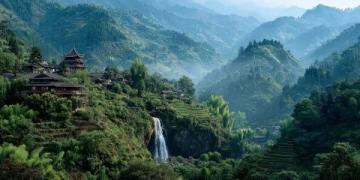 南行記：翻越大巴山抵達巴中恩陽美景連連