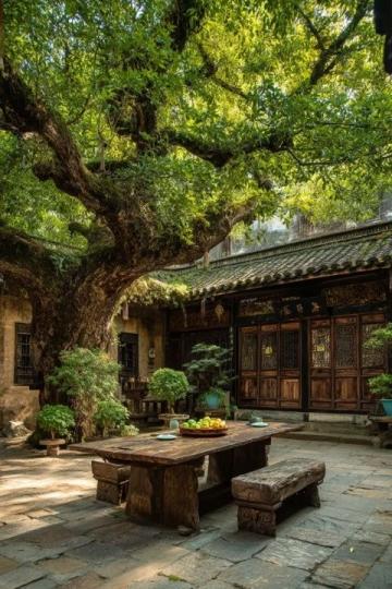 杭州周邊小眾秘境｜桐廬翙崗古村，時光停駐的千年江南！