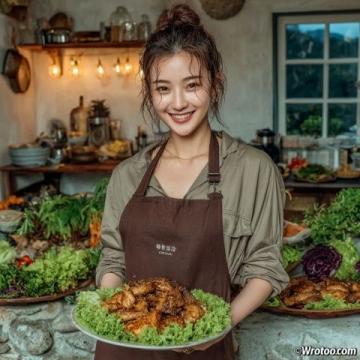 蔡明稱贊孟子義做飯很好玩，證明了其烹飪實力和受歡迎程度