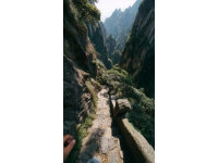 黃金午后探索靈山懸空棧道一日游攻略