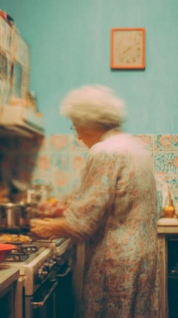 清晨的陽光剛剛探進(jìn)窗欞，廚房里便有了些許忙碌的聲響,我系著圍裙