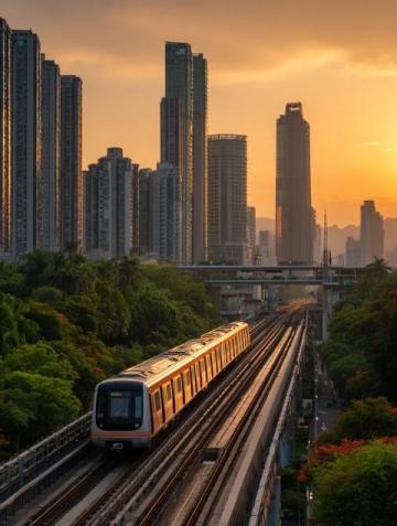 佛穗莞城際鐵路開通：打造粵港澳大灣區交通動脈，推動區域經濟發展