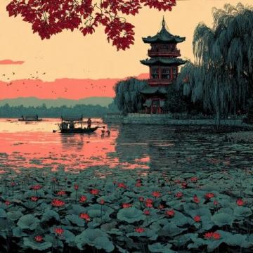 粉紫色二七塔與玉蘭花夢幻聯動，全城拍照攻略大揭秘