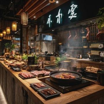 悠唐購物中心國際美食“專列”正式開幕