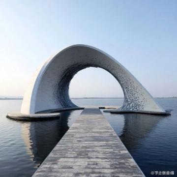 舟山普陀香花街渡海傳說紀念碑