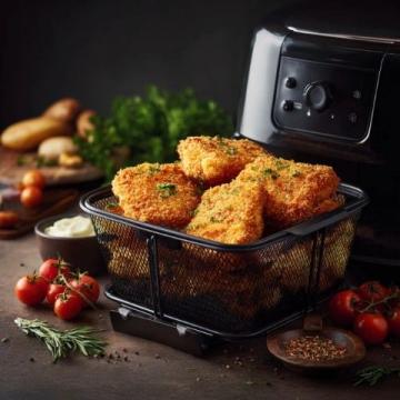 香脆美味:空氣炸鍋中炸菜花的簡單做法