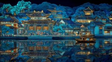 歲月之河中的璀璨明珠：商丘古城夜色帶你領略千年奇城的魅力