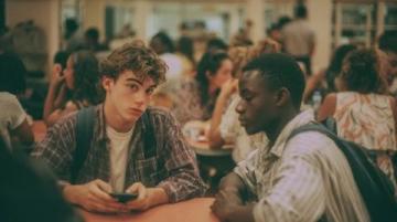 實況照片：廠區食堂里的溫暖早餐時光