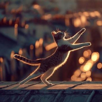 我想做只貓自由自在、無憂無慮的幸福人生，原來如此簡單