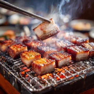 姜堰滋滋烤肉店的秘密：一道道烤肉片，都是情書