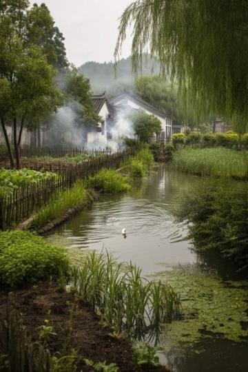 洪慶森林公園里的農(nóng)家樂(lè)體驗(yàn)