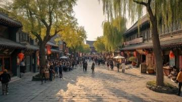 大一學(xué)生視角下的臺(tái)兒莊古城游記