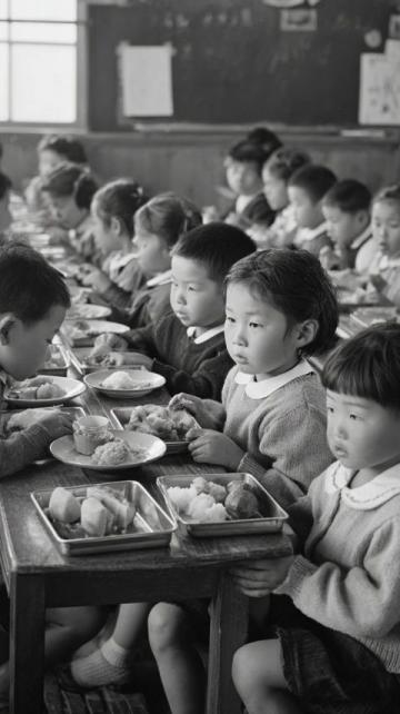 太惡心了！浙江余姚的一位家長在學校陪餐時