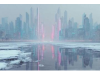 立冬后冰城景色獨特，空氣清新宜人