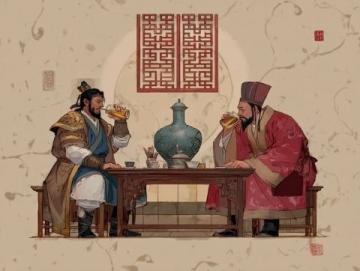 來呀，老鐵，咱倆品茶聊趣事，看看這塑料兄弟情有多深