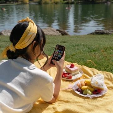 春日彩虹野餐局！90后用零食調色盤刷爆朋友圈