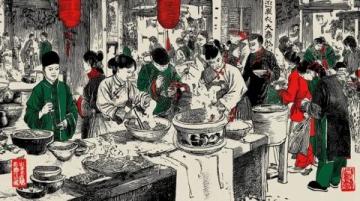 湛江百姓村的萬(wàn)人宴擺了一千零幾桌，規(guī)模搞得特別大