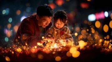 心碎啟星程，共赴璀璨路,新年的鐘聲敲響，肇東的夜空被煙花點亮