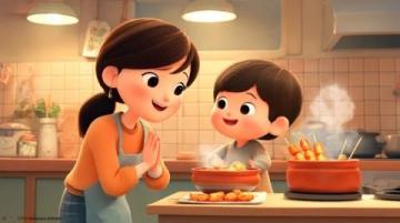 桃子姐個(gè)性鮮明：對(duì)丈夫省略做飯，卻對(duì)我格外熱心提供新鮮食材