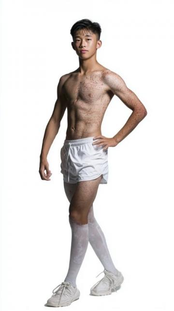 田亮一家在巴黎看奧運(yùn)，森碟清麗氣質(zhì)引人注目，12歲弟弟高個(gè)子身材魁梧！