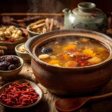 冬日暖胃佳肴：紅皮羊肉與黃湯田雞煲