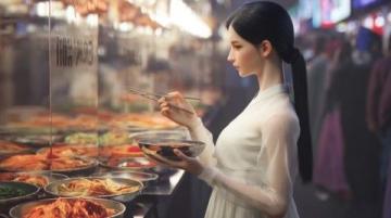 這個女孩吃過的最好吃的不是高檔菜，而是街頭小吃帶來的父愛。