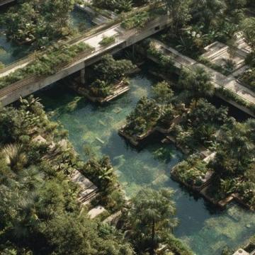 上海這個免費開放的綠地中心公園，環境優美，宛如世外桃源！