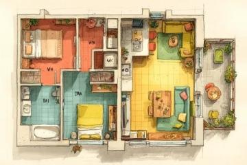 這是一套性?xún)r(jià)比超高的三房一廳小戶(hù)型！