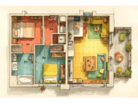 這是一套性?xún)r(jià)比超高的三房一廳小戶(hù)型！