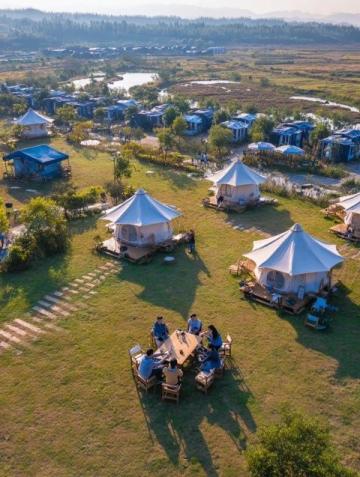 南通通州開沙島途居房車露營基地:集美食、運動與休閑于一體的長三角旅游新熱點