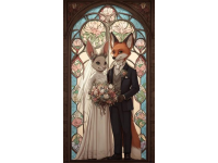 大嘴小紅的婚紗照