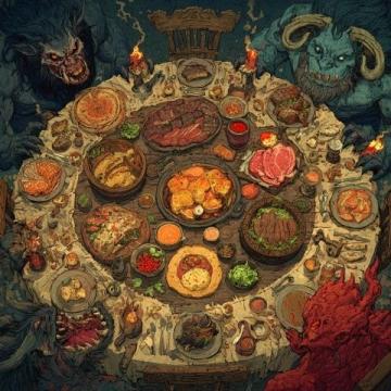 山海經中的饕餮：從兇獸到美食符號