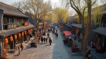 聽說陽泉周邊又多了一個好玩的地方,周末湊個熱鬧,到網紅打卡地—昔陽紅旗一條街逛了