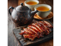 NBA巨星約基奇在北京品嘗地道烤鴨